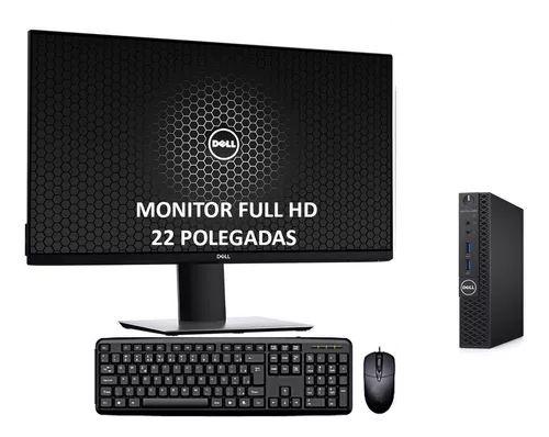 Imagem de Cpu Dell Optiplex 3040 Mini I5 6ger 16gb Ssd 240gb + Monitor Dell 22