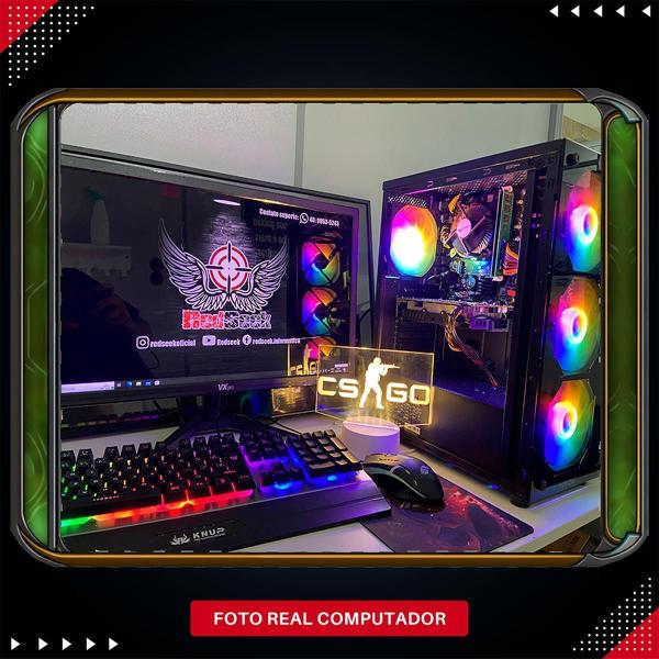 Imagem de Cpu Gamer I7 Ssd480/ 16Gb Nvidia 2Gb + Monitor 21 +Kit Game