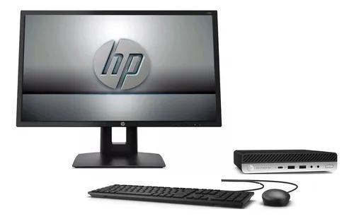 Cpu Hp Elitedesk 800g3 I5 7500t 16gb 500ssd Win11 Monitor 22