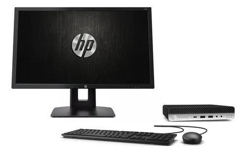 Cpu Hp Elitedesk 800g4 I5 8ger 16gb 500ssd Win11 Monitor 22