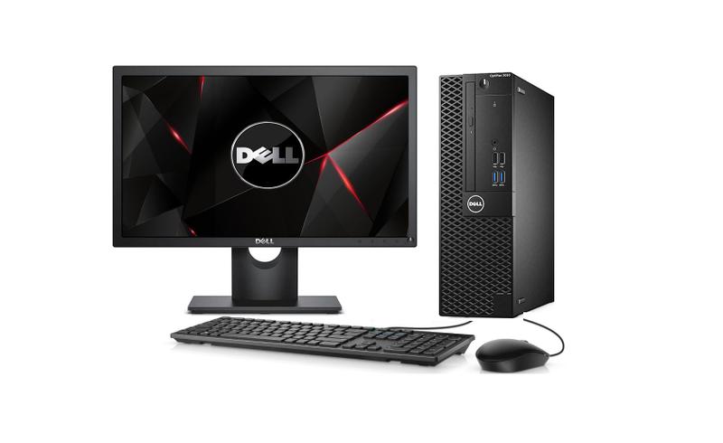 Imagem de Cpu + Monitor Dell Optiplex 3050 Core I3 7ger 8gb 240SSD