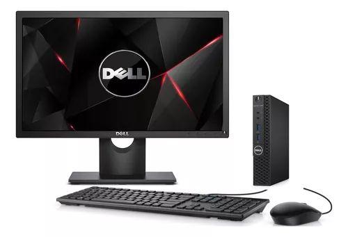 Imagem de Cpu + Monitor Dell Optiplex 3050 Mini Core I5 7ger 8gb 240 Ssd