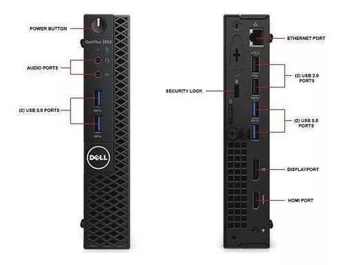 Imagem de Cpu + Monitor Dell Optiplex 3050 Mini Core I5 7ger 8gb 240 Ssd