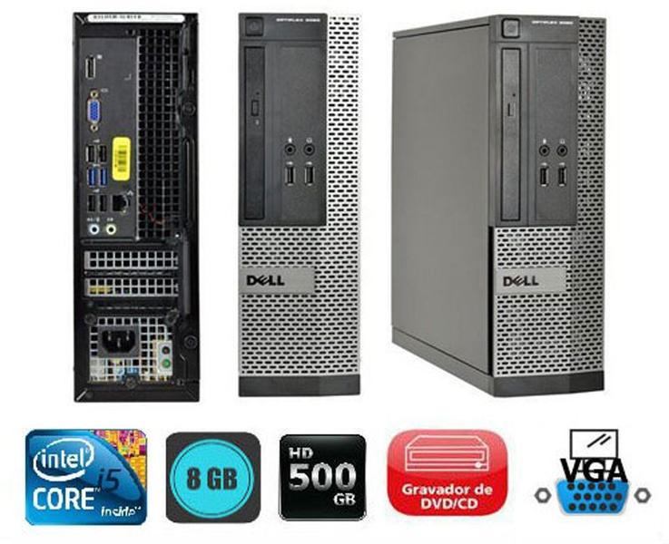 Imagem de Cpu Monitor Dell Optiplex Core I5 8gb 500gb - Novo