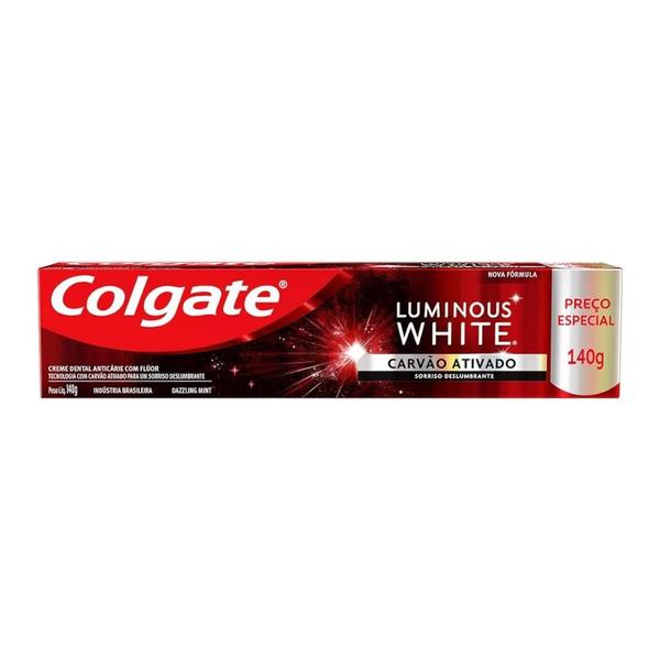 Imagem de Cr Colgate Luminous White Carvao 140G