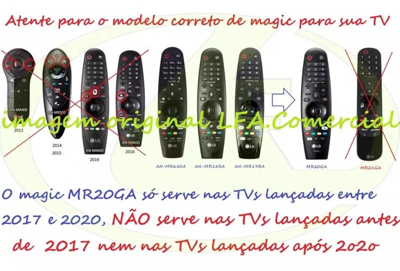 Imagem de Cr magic mr20ga original lg  tv 86sj9570 oled65b7p oled65e7p oled55c7p oled65c7p oled65g7p oled55b6p