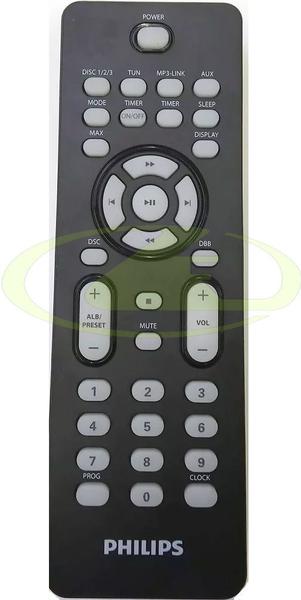 Cr philips rc2023627/02 system c/ disqueteira 3 cd mp3 link fw