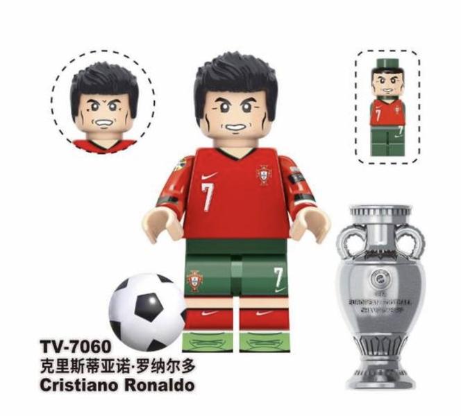 Imagem de CR7 Cristiano - Futebol - Minifigura De Montar