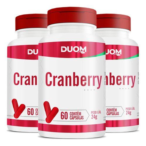 Imagem de Cranberry 3 X 60 Cápsulas Duom