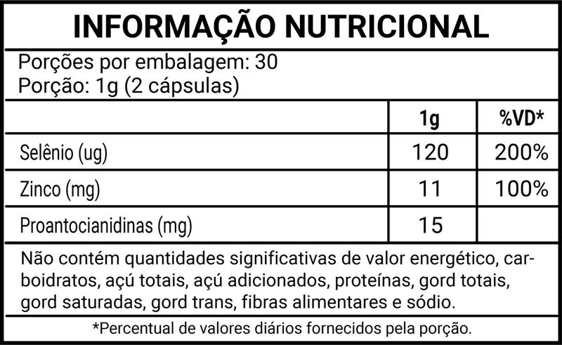 Imagem de Cranberry 500mg 60 Capsulas - Flora Nativa