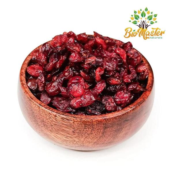 Cranberry fatiado 1kg - Biomaster Imagem de Cranberry fatiado 1kg