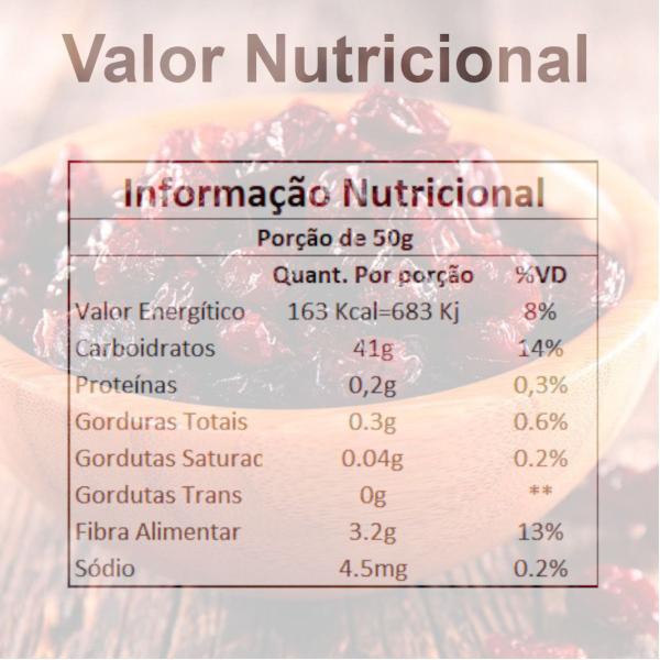Cranberry Fruta Desidratado Premium 500g - FullFit Imagem de Cranberry Fruta Desidratado Premium 500g