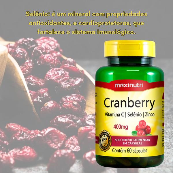 Imagem de Cranberry Suplemento Alimentar C/60  Maxinutri