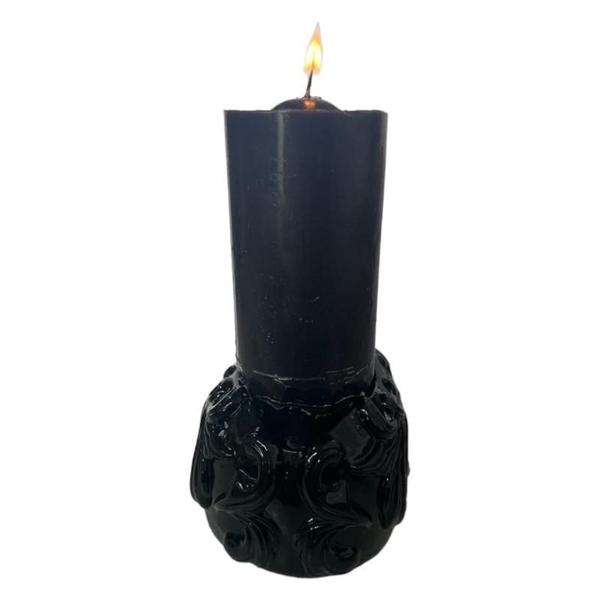 Crânio Porta Vela 7 Dias 12X8Cm Em Resina - Selecione A Cor - Meta Atacado Imagem de Crânio Porta Vela 7 Dias 12X8Cm Em Resina - Selecione A Cor