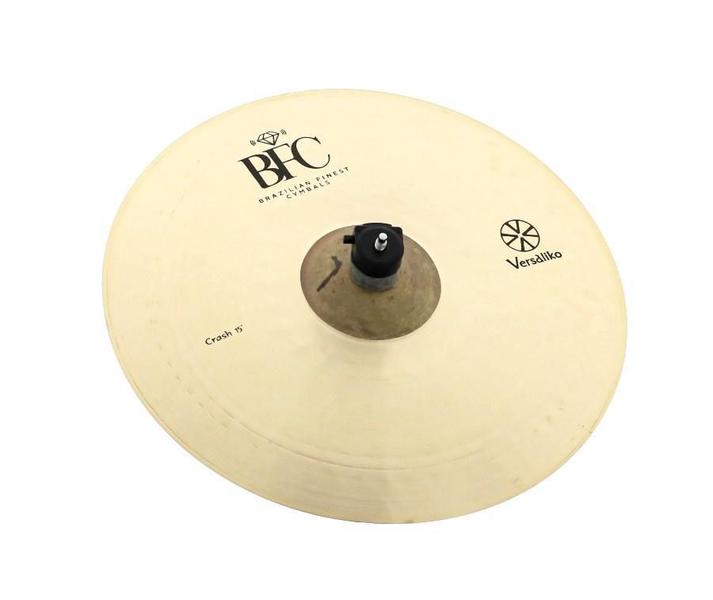 Imagem de Crash BFC Brazilian Finest Cymbals Versaliko 15 Brilliant VKC15 em Bronze B20 Made in Brazil