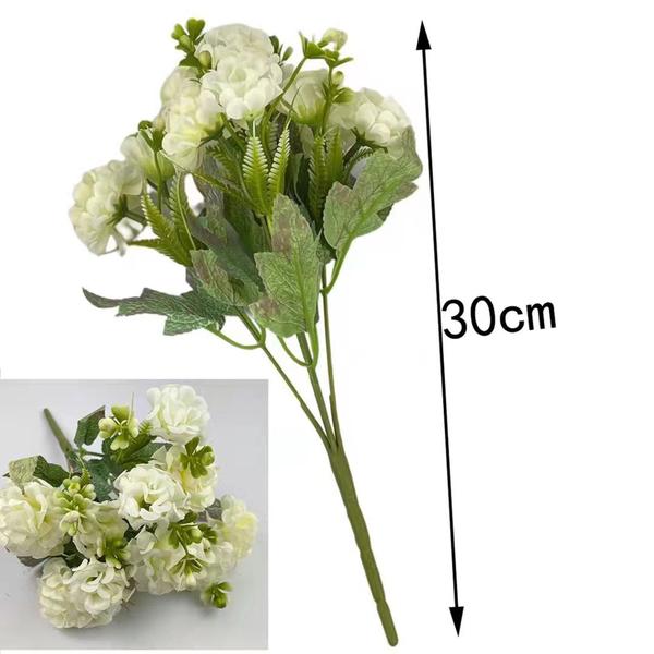 Cravo Artificial Buque Com 10 Flor P/ Decoração Casamento, Arranjos, Decorar Festas e casa MT-1113-2 - ying Imagem de Cravo Artificial Buque Com 10 Flor P/ Decoração Casamento, Arranjos, Decorar Festas e casa MT-1113-2