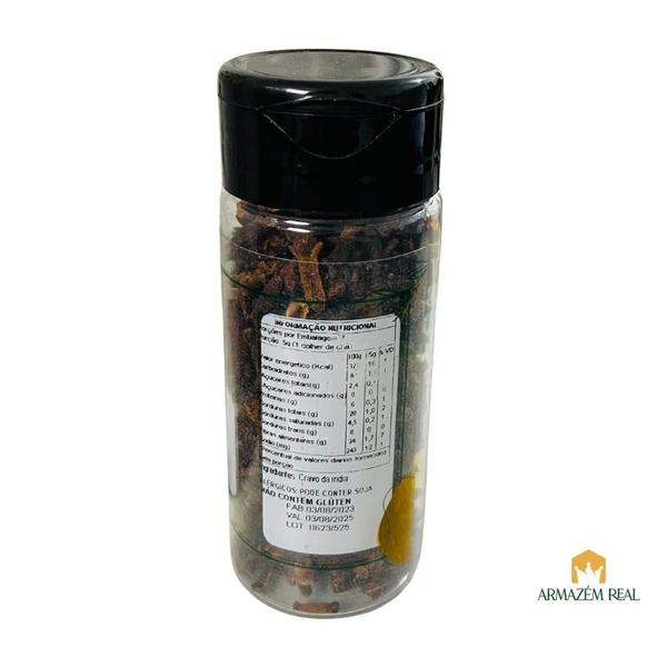 Cravo Flor Pote 35g - Especiaria Asiática Aromática - Armazém Real Imagem de Cravo Flor Pote 35g - Especiaria Asiática Aromática