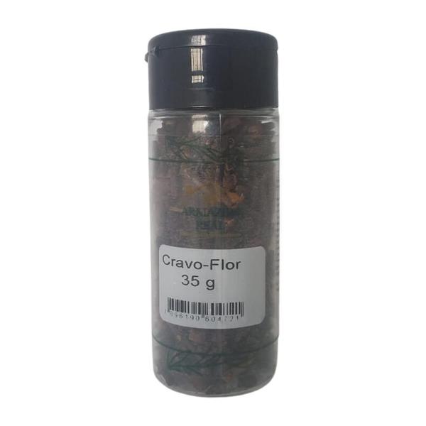 Cravo Flor Pote 35g - Especiaria Asiática Aromática - Armazém Real Imagem de Cravo Flor Pote 35g - Especiaria Asiática Aromática