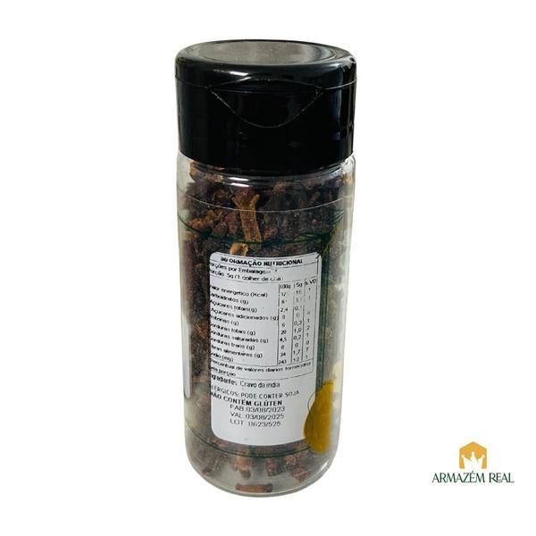 Cravo Flor Pote 35g - Especiaria Asiática Aromática - Armazém Real Imagem de Cravo Flor Pote 35g - Especiaria Asiática Aromática