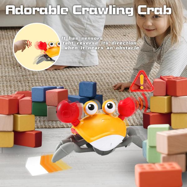 Imagem de Crawling Crab Toy TFS TopFans 2.0-2024 Nova edição laranja