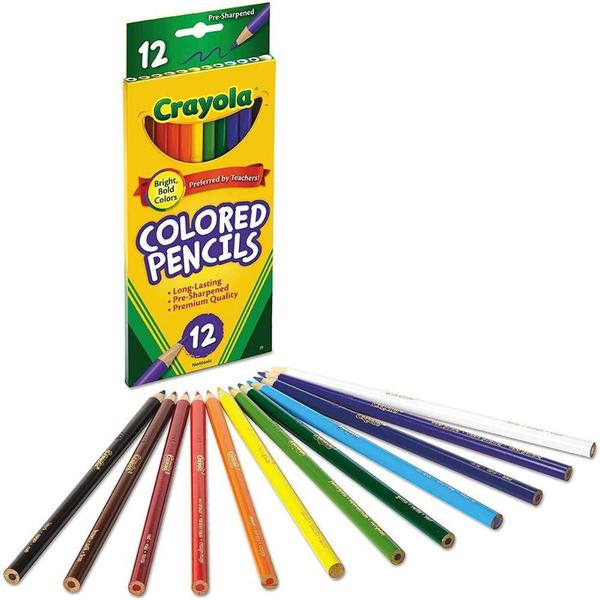 Imagem de Crayola - Lapis De Cor - 12 Cores - Macio E Não Tóxico