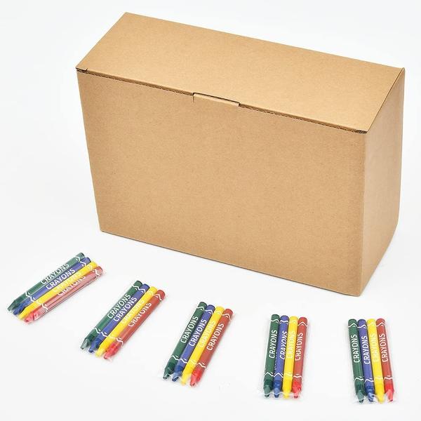 Imagem de Crayons Madisi Bulk Pack, 600 unidades, tamanho normal, 4 cores