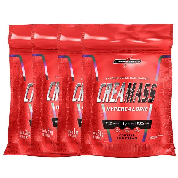 Imagem de Crea Mass Gainer Hipercalórico Premium Refil 3Kg Integralmedica