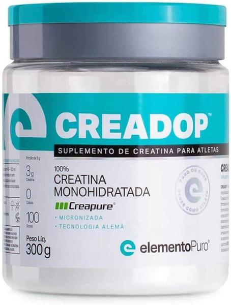 Imagem de Creadop Creatina Creapure 300g -  Elemento puro