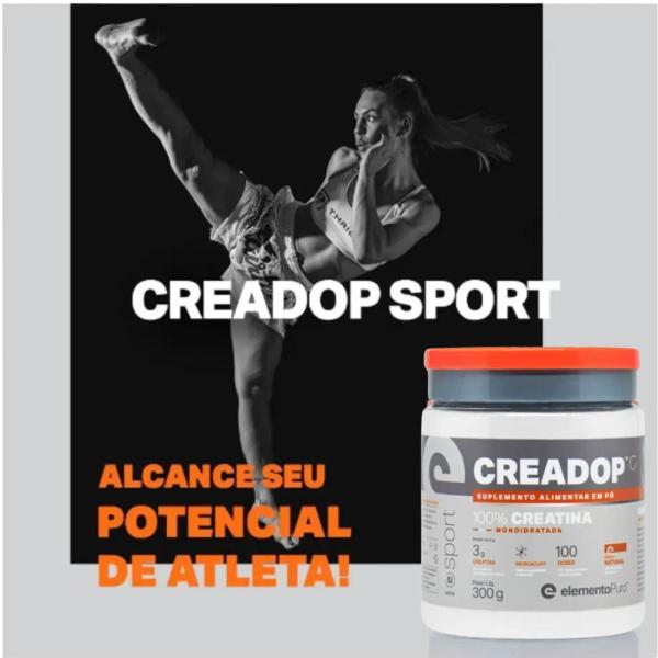 Imagem de Creadop Sport Elemento Puro Creatina 100% Monoidratada 300g