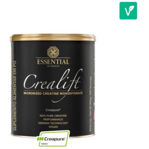 Imagem de Crealift Creatina Creapure - 300g / 100 Doses - Essential Nutrition