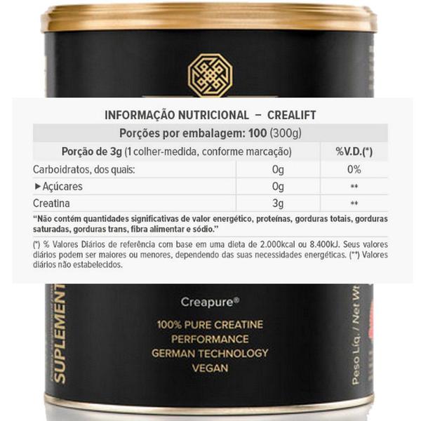 Imagem de Crealift Creatina Micronizada Monohidratada - 300g / 100 Doses - Essential Nutrition