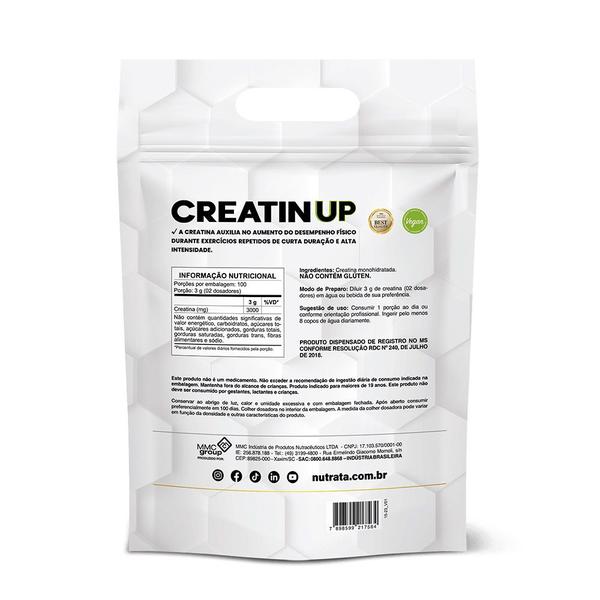 Imagem de Creatin Up Creatina Monohidratada REFIL 300g - Nutrata