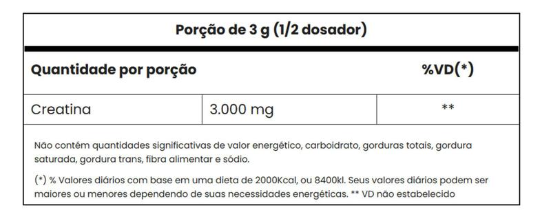 Imagem de Creatina 100% adaptogen - 300 gramas