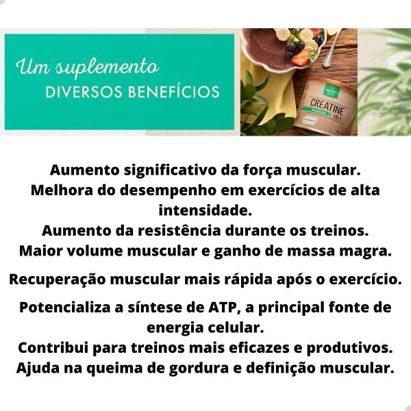 Creatina 100% Creapure Monohydratada 300g Nutrify Imagem de Creatina 100% Creapure Monohydratada 300g Nutrify