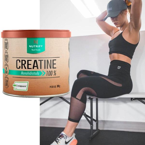 Creatina 100% Creapure Monohydratada 300g Nutrify Imagem de Creatina 100% Creapure Monohydratada 300g Nutrify