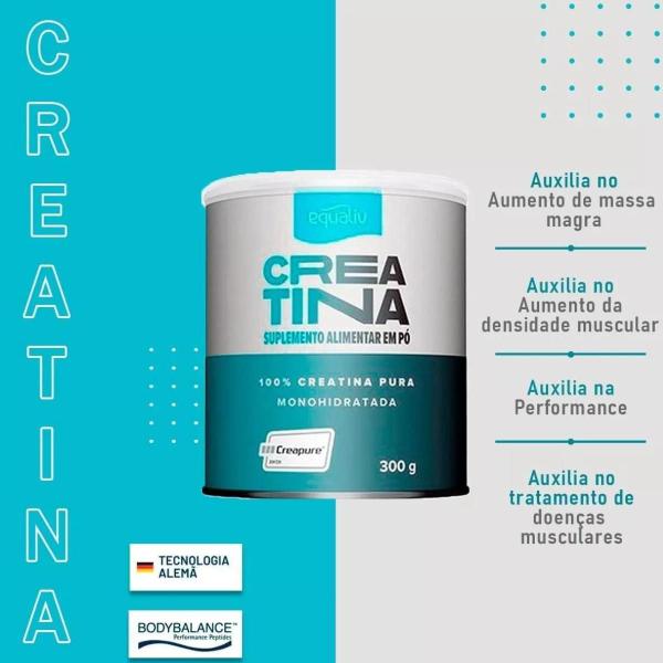 Imagem de Creatina 100% Monohidratada Creapure Equaliv 300g