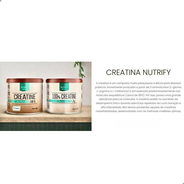 Imagem de Creatina 100% Monohydratada 300g Nutrify