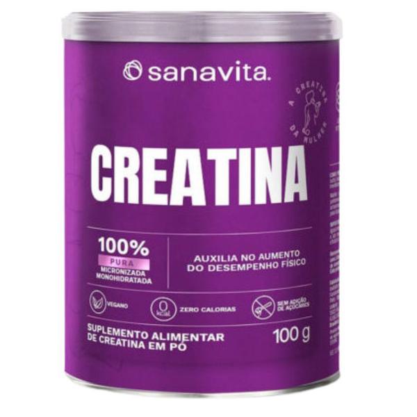 Imagem de Creatina 100% Pura - 100g - Sanavita