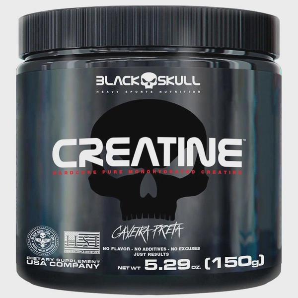 Imagem de Creatina 100% Pura - (150g) - Black Skull