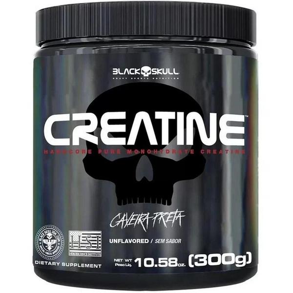 Imagem de Creatina 100% Pura (300G) Black Skull