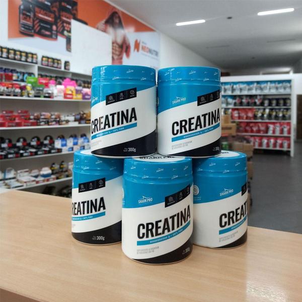 Imagem de Creatina 100% Pura 300g Monohidratada - Shark Pro