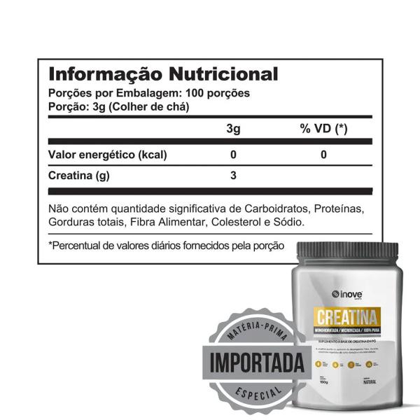 Imagem de Creatina 100% Pura Sachê 150g Inove Nutrition