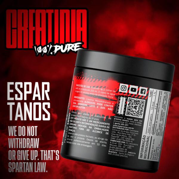 Imagem de Creatina 100% Pure 100g - Espartanos