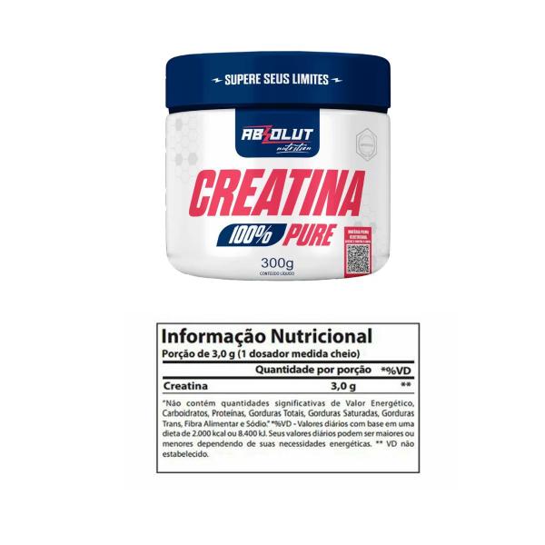 Imagem de Creatina 100% Pure 300g  Absolut Nutrition