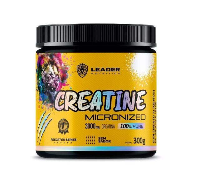 Imagem de Creatina 300g Creatine Micronized 100% pure Leader Nutrition