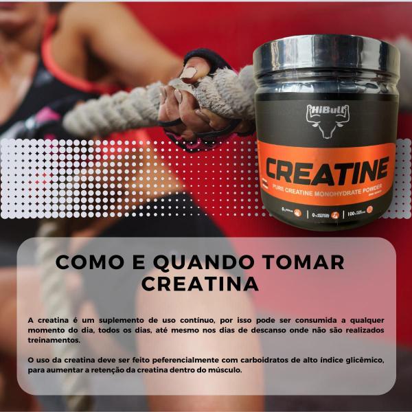 Imagem de Creatina 300G Creatine Pure Monohydrate Powder Hibull