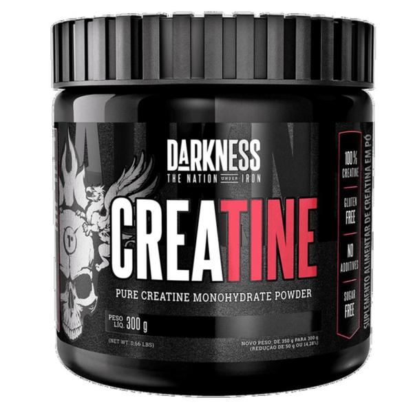 Imagem de Creatina 300g Darkness + Bcaa Fix 120 Caps Integralmedica