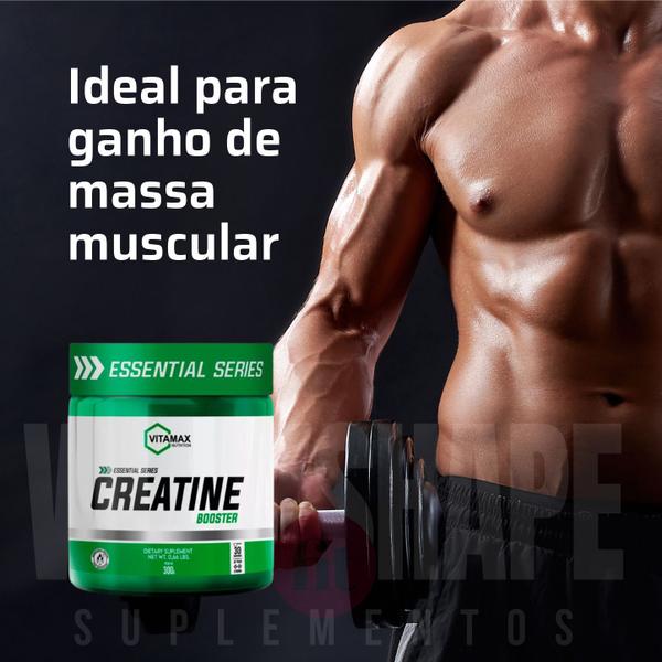 Imagem de Creatina Booster Vitamax 100g O que Tomar para Dar Energia e Disposição nos Treinos