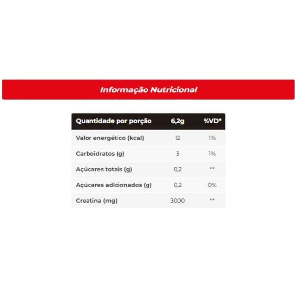 Imagem de Creatina Carbo Fuel Neutro 300g - Integralmédica