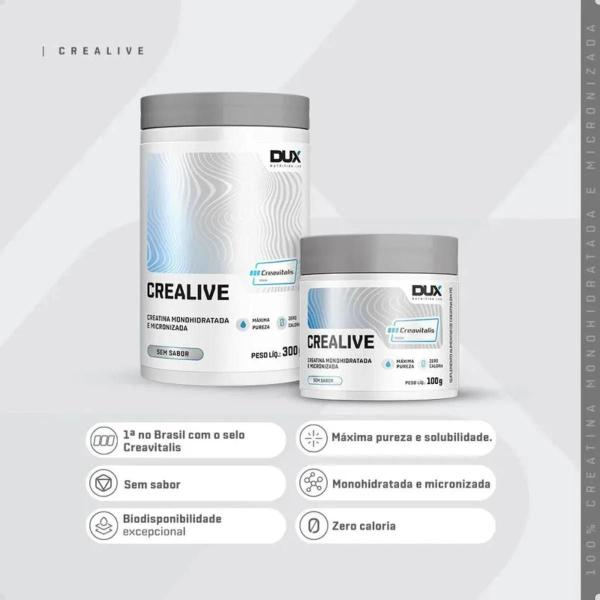 Imagem de Creatina Crealive (Creavitalis) 100G - Dux Nutrition